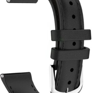 Pasek Damski do Smartwatch Giewont GW300 GWP18B - Leather Black