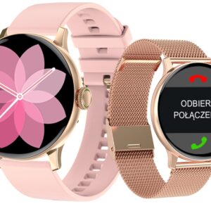Smartwatch Giewont Supernova SmartCall GW330-1 Rose Gold Shine/Powder Pink