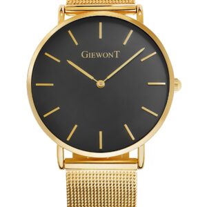 Zegarek Damski GIEWONT Harmony GW1970-2 Black/Gold Effect