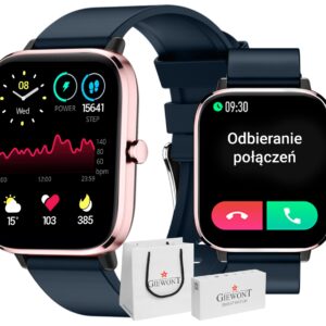 Smartwatch Giewont Dynamic SmartCall GW230-5 - RoseGold/Deep Ocean