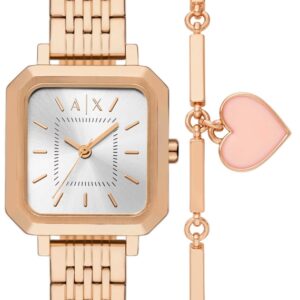 Zegarek Damski + Bransoletka Armani Exchange AX7164SET + BOX